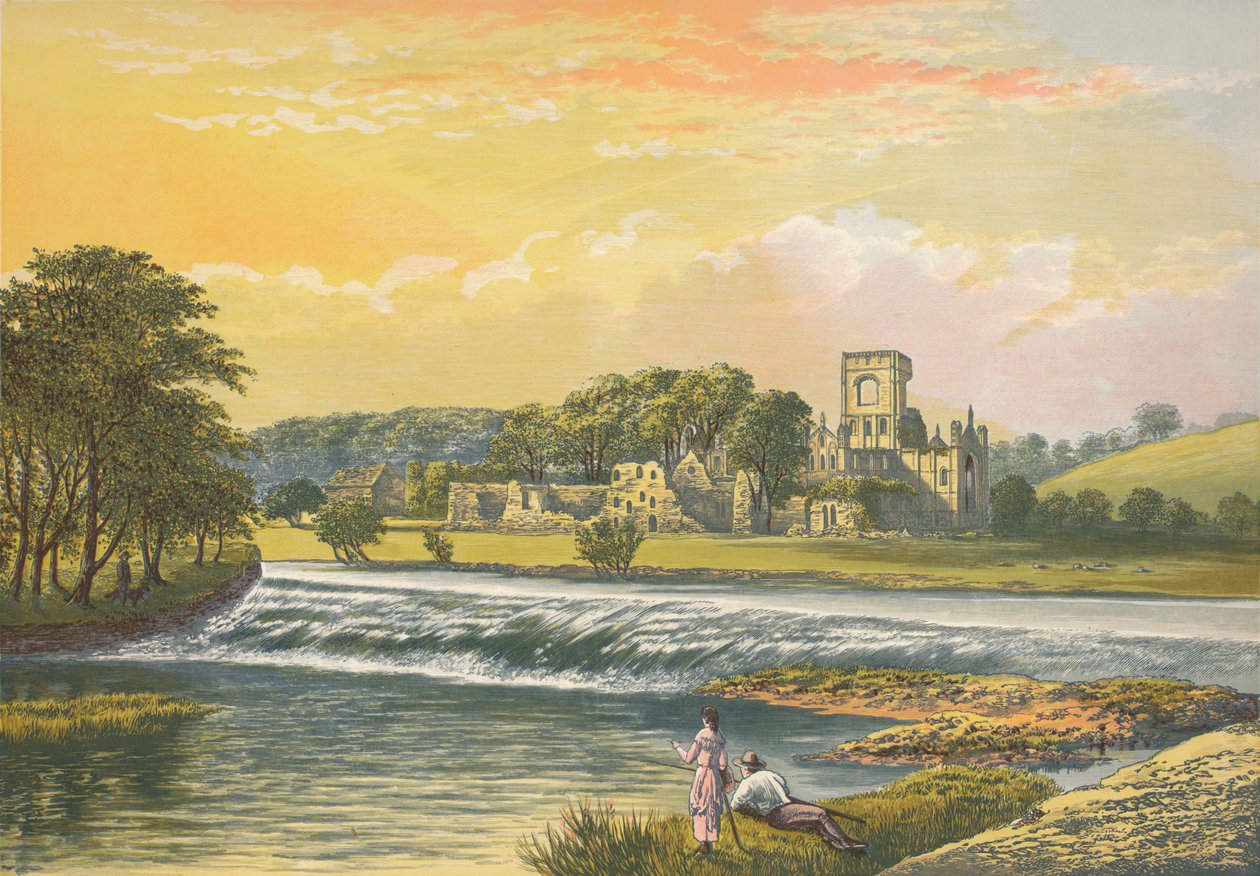 Kirkstalli apátság, 1880, 1897 alkotó: Alexander Francis Lydon