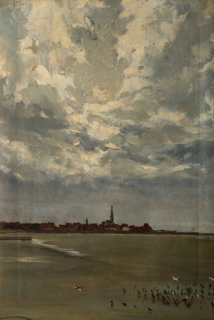 Hindelopen, Hollandia, 1875. alkotó: Alexander Friedrich Werner