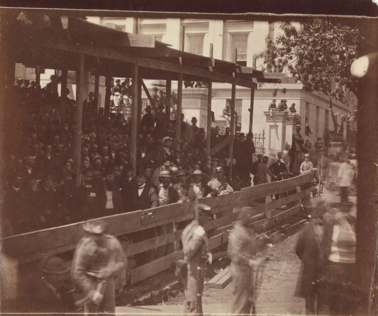 [Grand Army Review, Washington], 1865. május 23. vagy 24. alkotó: Alexander Gardner