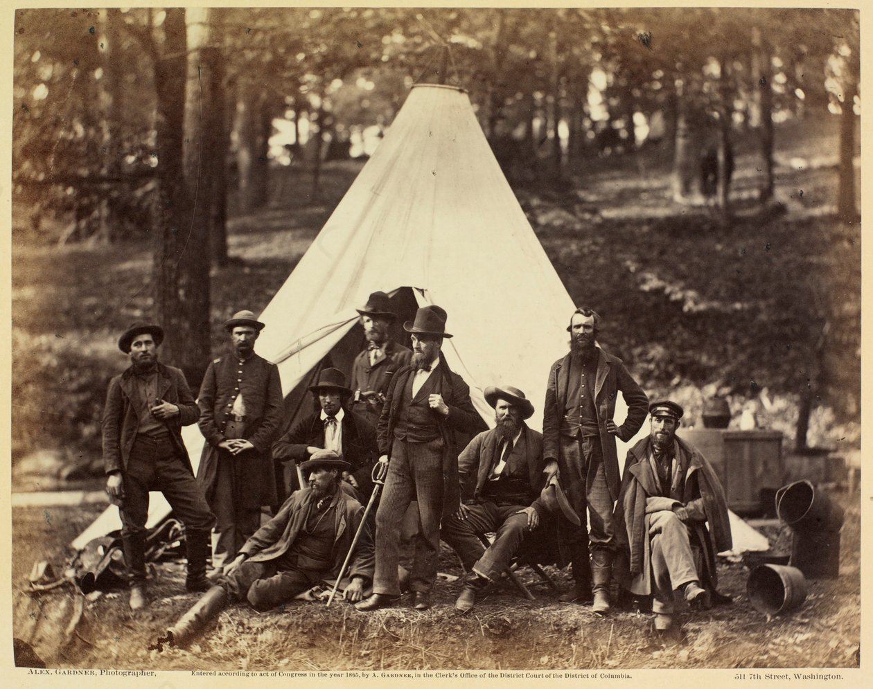 A háború eseményei: A Potomac hadseregének útmutatója alkotó: Alexander Gardner