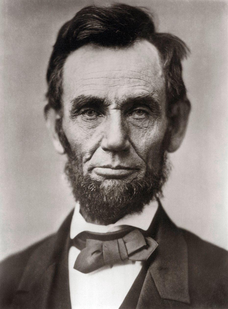 Abraham Lincoln portréja – Abraham Lincoln (1809-1865) portréja, az Amerikai Egyesült Államok 16. elnöke. Fotó: Alexander Gardner alkotó: Alexander Gardner