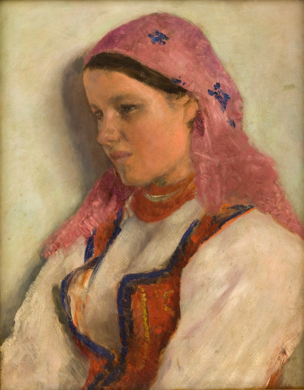 Bronowic lány alkotó: Alexander Gierymski
