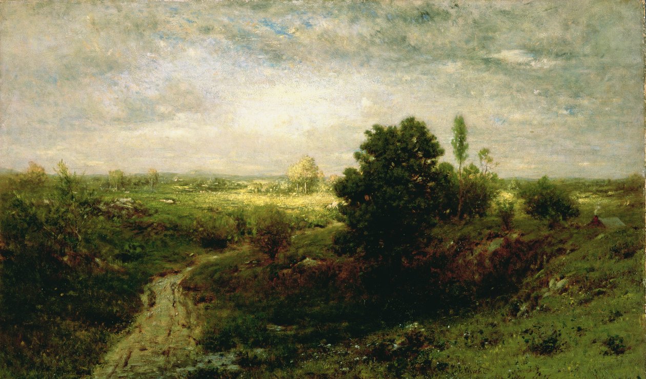 Keene-völgy, 1884-86 körül alkotó: Alexander Helwig Wyant