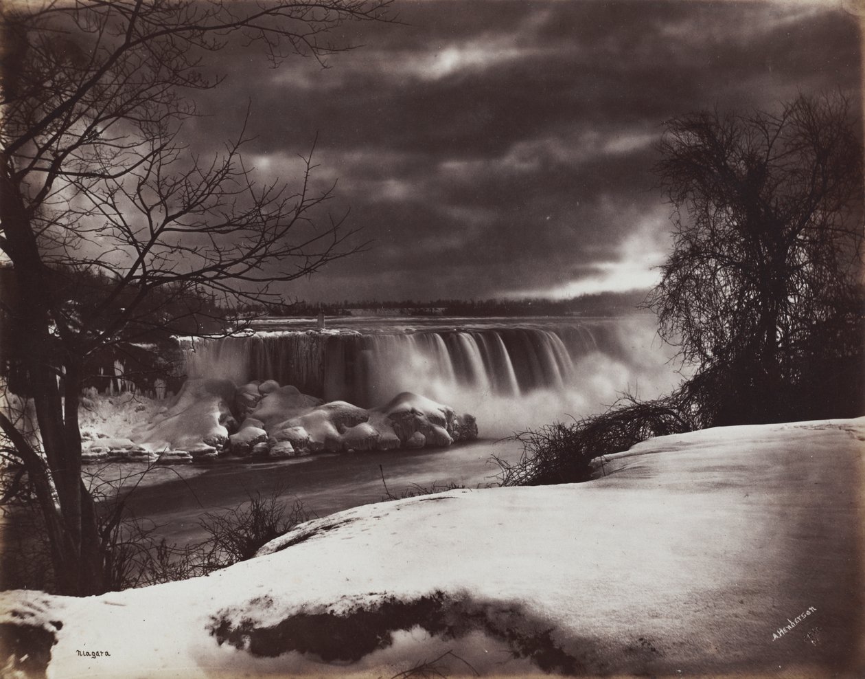 Niagara-vízesés alkotó: Alexander Henderson (Canadian