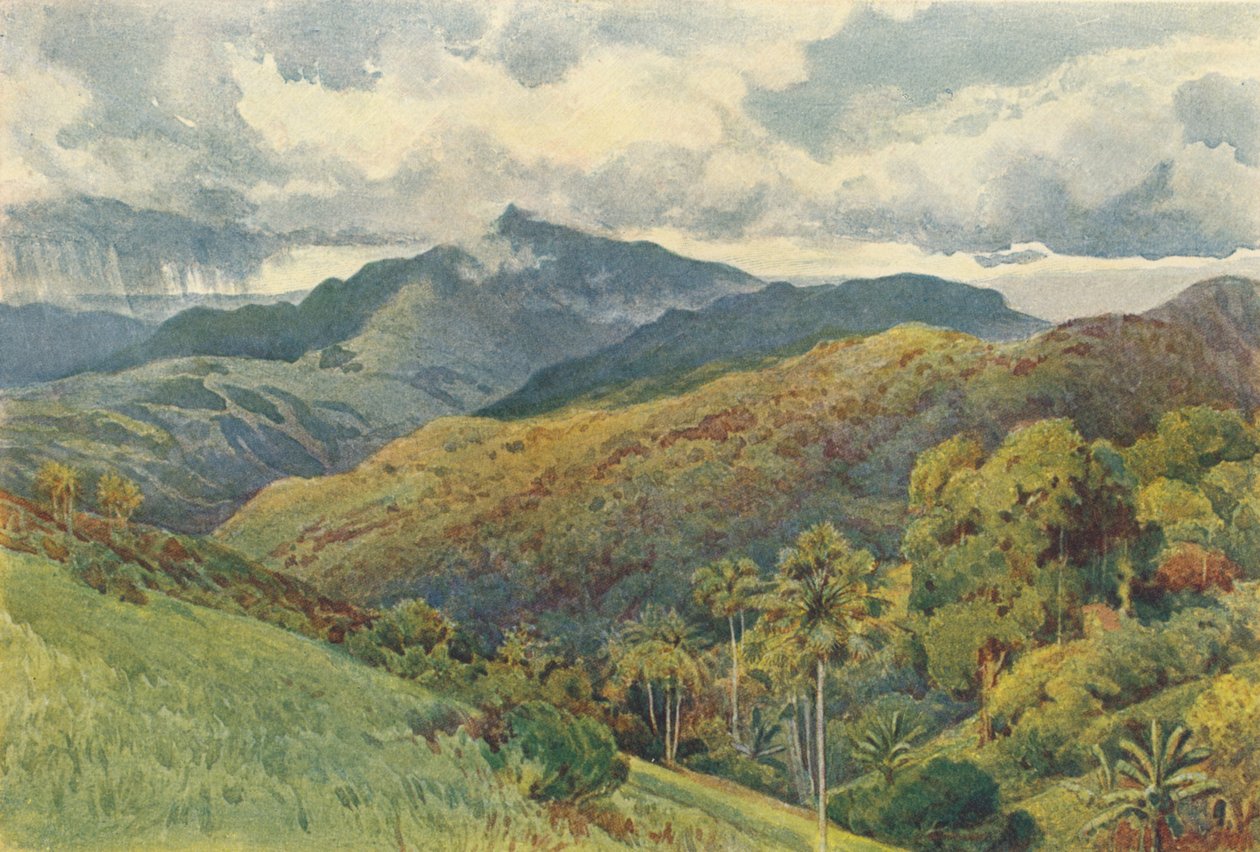 A hegyek Pallekellyből, 1880 1905. alkotó: Alexander Henry Hallam Murray