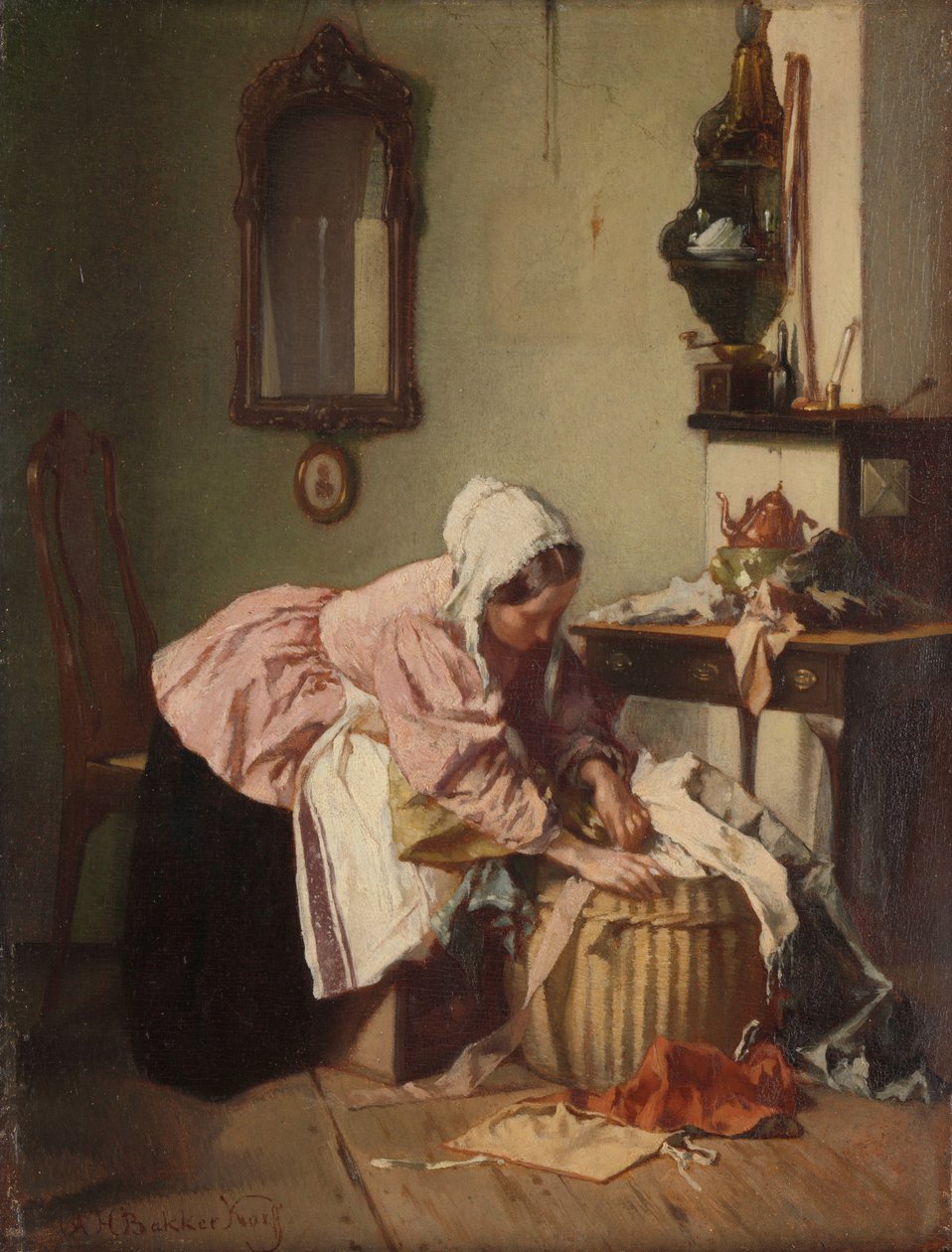 A Rongyos kosár alkotó: Alexander Hugo Bakker Korff