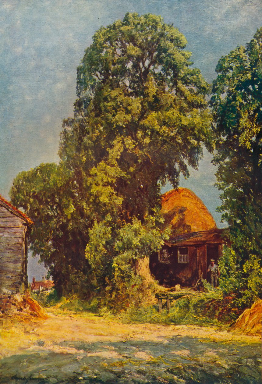 Egy forró nap a Lower Icknield Way-n, 1935 alkotó: Alexander Jamieson