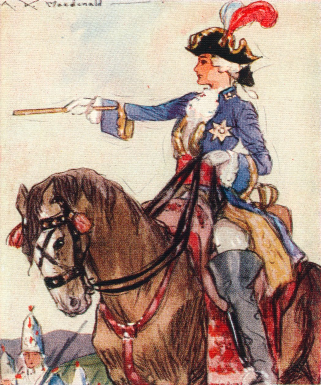 Nagy Katalin 1729-1796, Oroszország császárnéja, 1937 alkotó: Alexander K. MacDonald