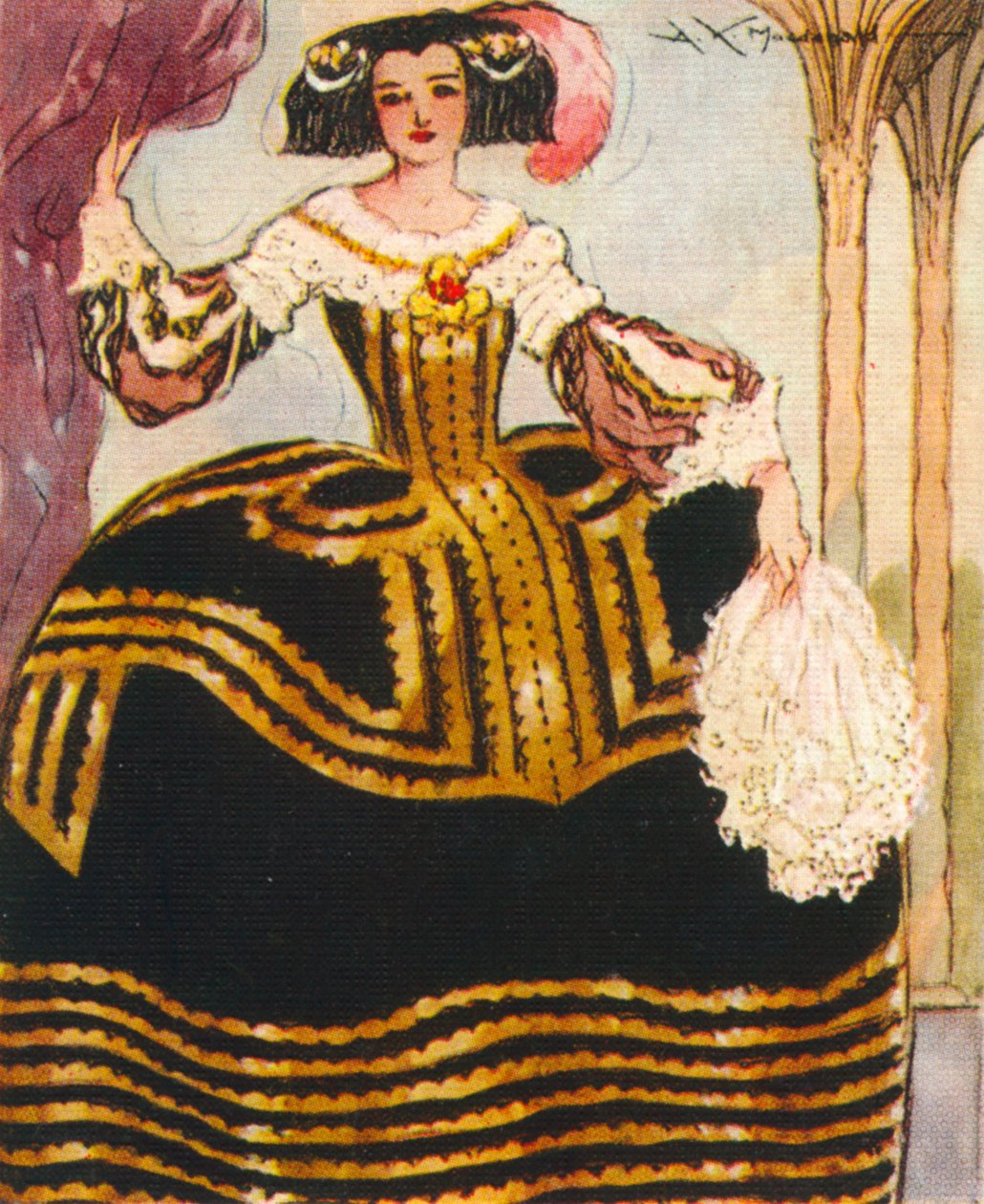 Bourbon Izabella, Charolais grófnője 1436-1465, 1937 alkotó: Alexander K. MacDonald