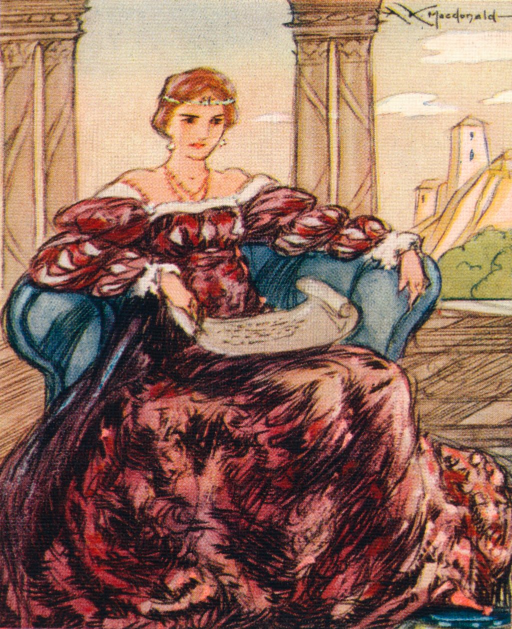 Lucrezia Borgia, 1480-1519, 1937 alkotó: Alexander K. MacDonald