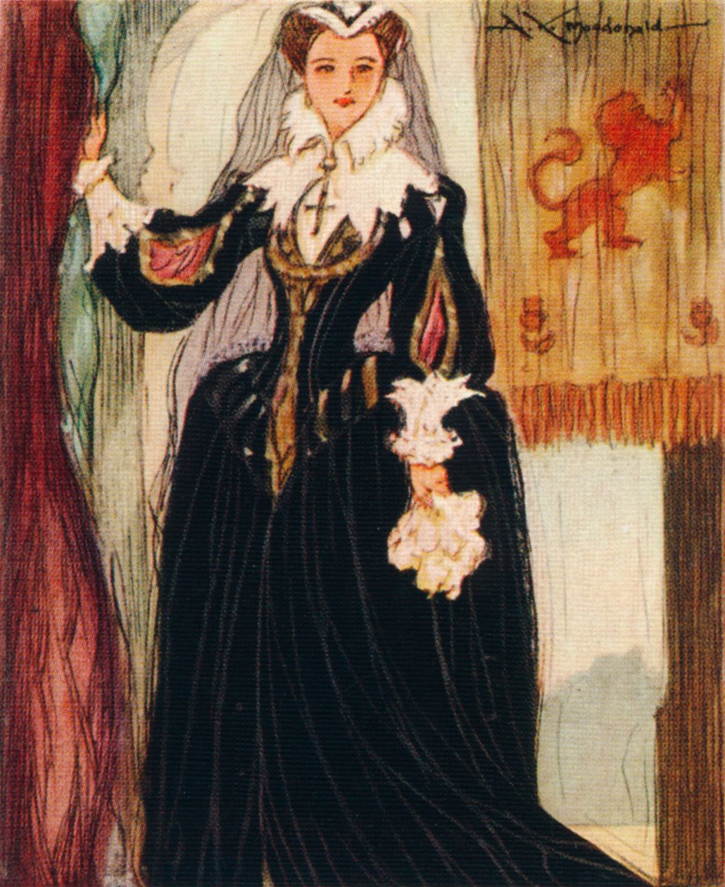 Mária, skótok királynője, 1542-1587, 1937 alkotó: Alexander K. MacDonald
