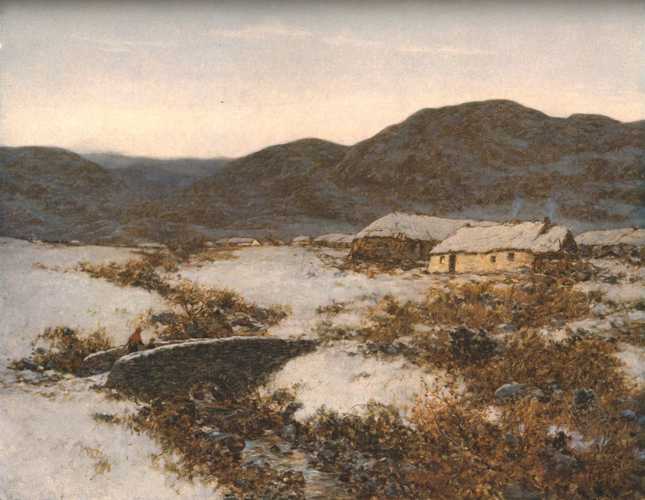 Téli alkony, c1904, c1930. alkotó: Alexander Kellock Brown