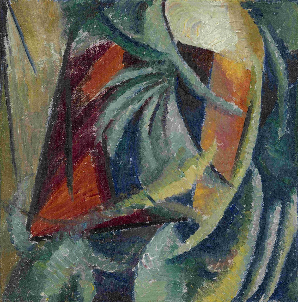 Absztrakt kompozíció, 1913-1914 alkotó: Alexander Bogomazov