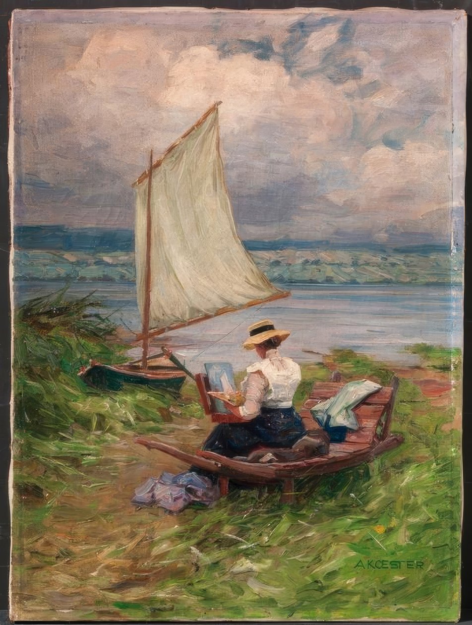 A. Koester, Am Bodensee alkotó: Alexander Köster