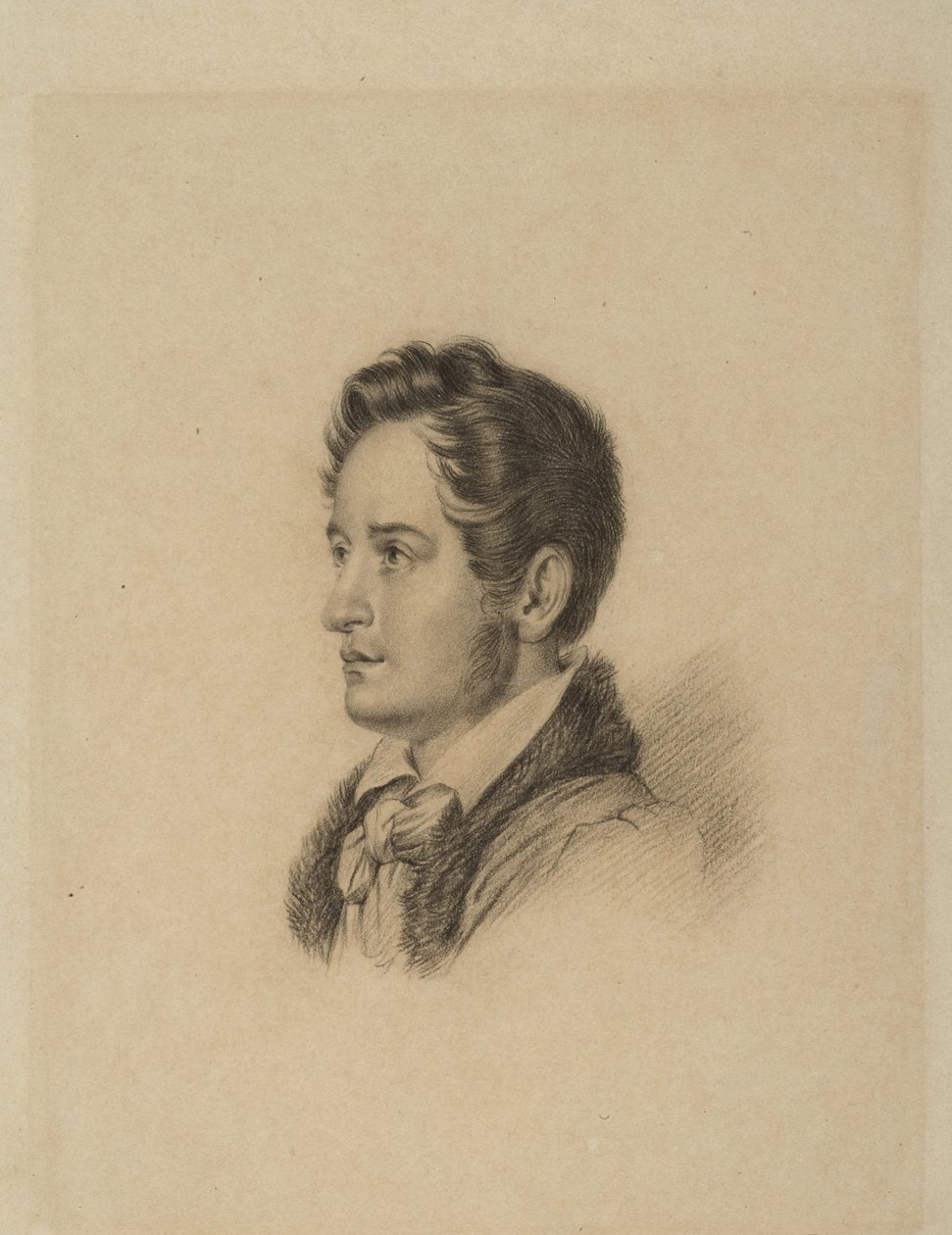 Alexander Herzen szerző portréja 1812-1870, kb. 1836 alkotó: Alexander Lavrentievich Vitberg