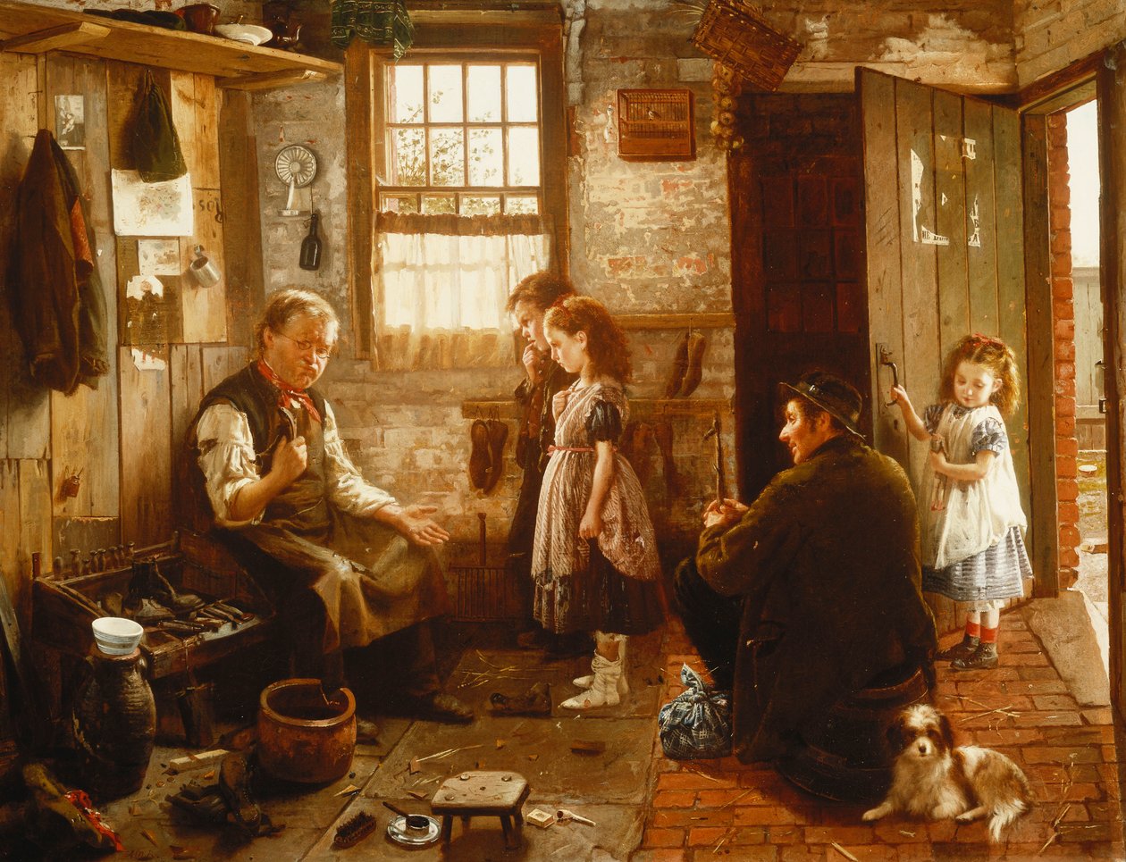 Szorongó pillanatok, 1871 alkotó: Alexander M. Rossi