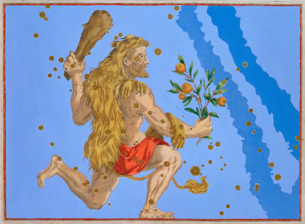 Herkules csillagkép, 1603 alkotó: Alexander Mair