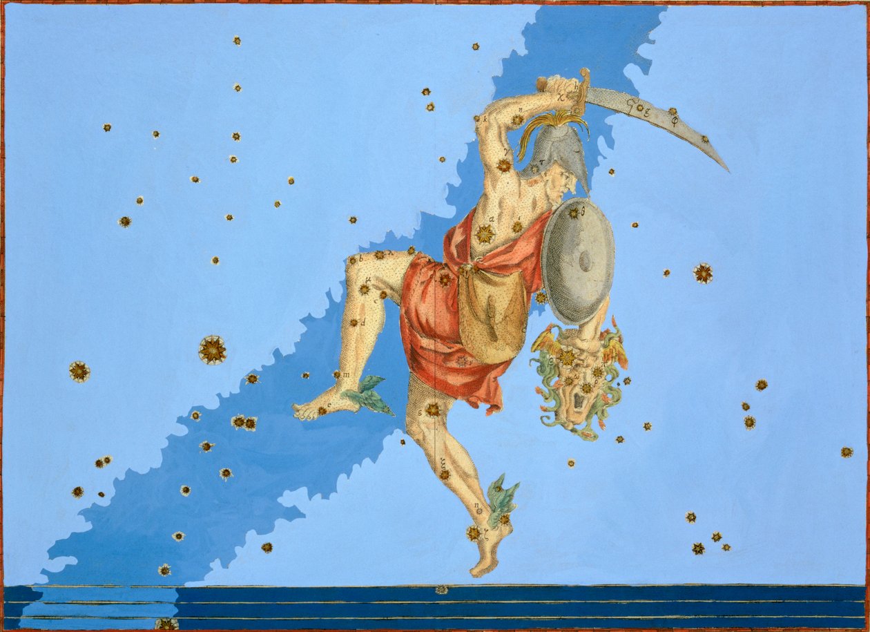 Perszeusz csillagkép, 1603 alkotó: Alexander Mair