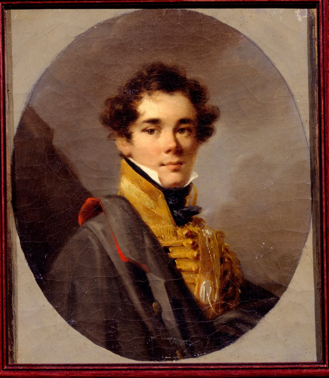 Vaszilij Olszufjev gróf portréja (1796-1858). Alexander (Alexandre) Molinari (1772-1831) festménye, olaj, vászon alkotó: Alexander Molinari