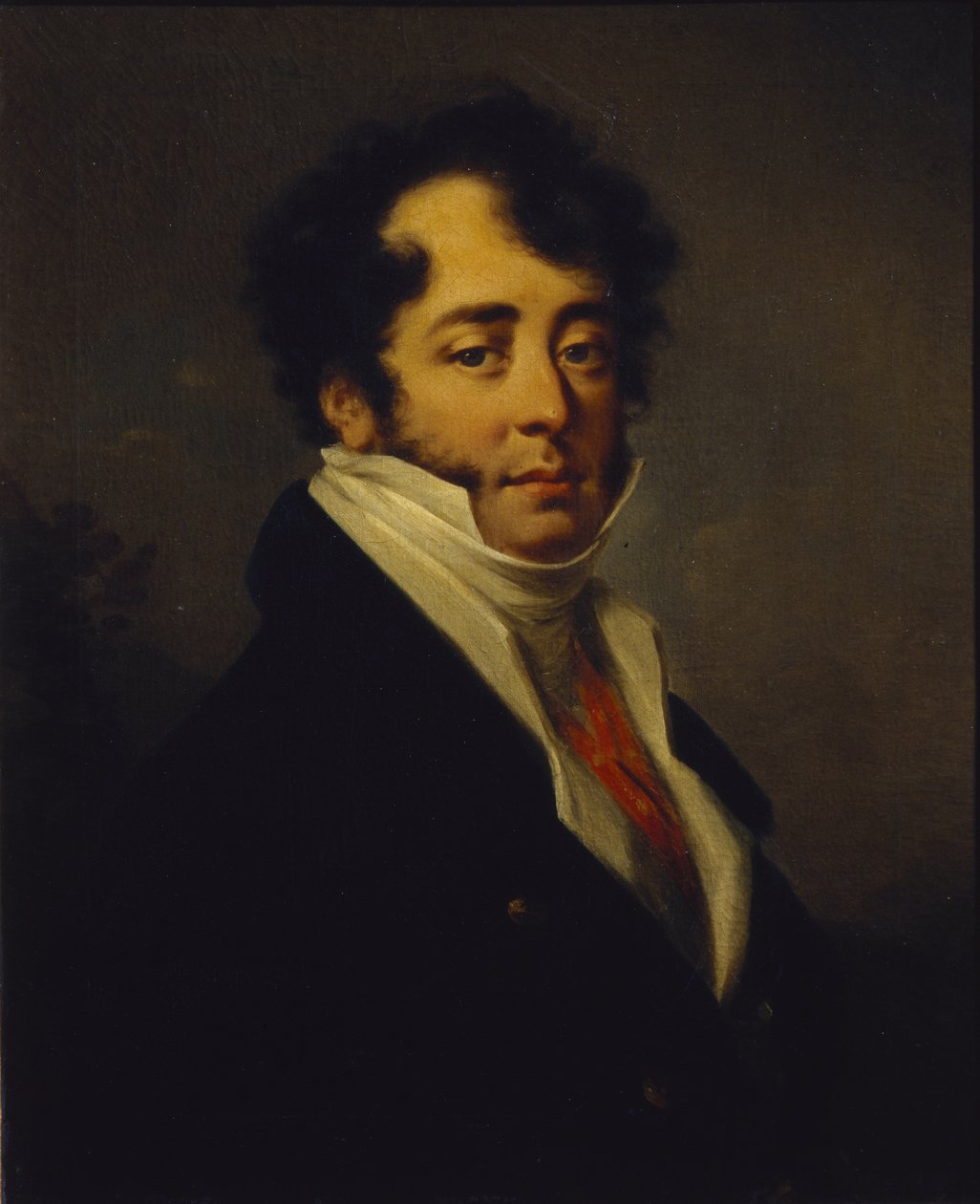 György Alekszejevics Golicin herceg portréja, 19. század első negyede. alkotó: Alexander Molinari