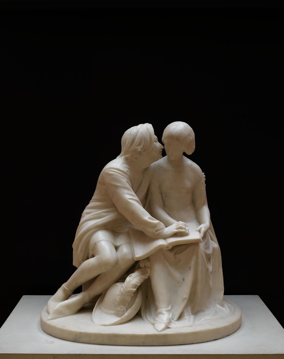 Paolo és Francesca, 1852 alkotó: Alexander Munro