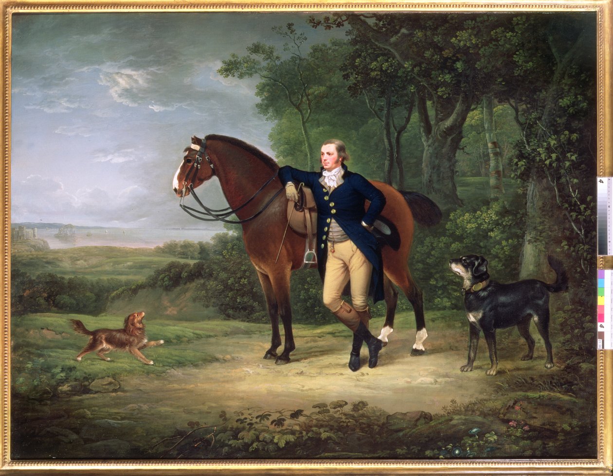 Egy úriember portréja, valószínűleg George Hay, Tweeddale 7. márkija, 1790 körül alkotó: Alexander Nasmyth