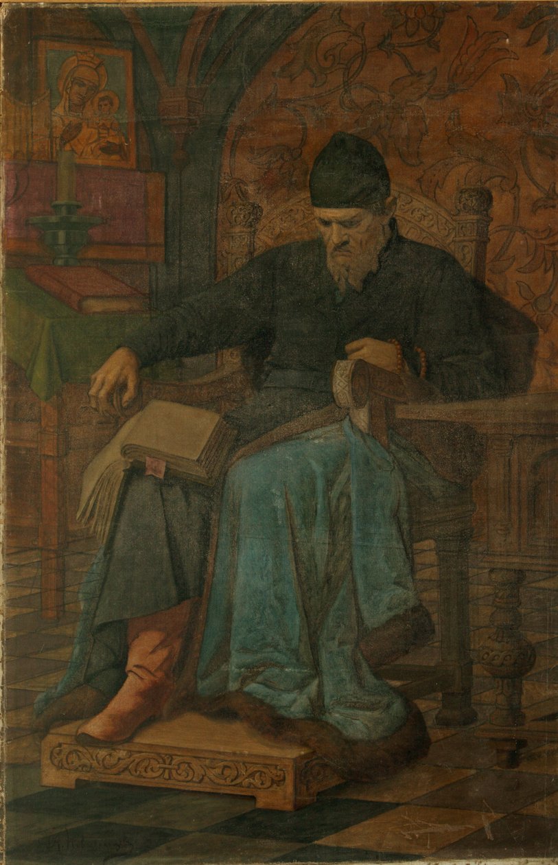 IV. Rettenetes Iván cár alkotó: Alexander Nikanorovich Novoskoltsev