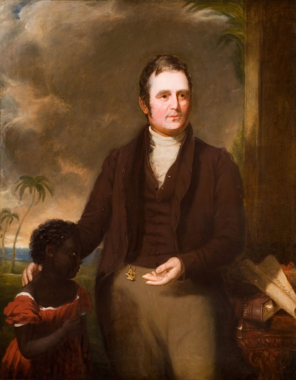 Joseph Sturge portréja, 1800-1850. alkotó: Alexander Rippingille