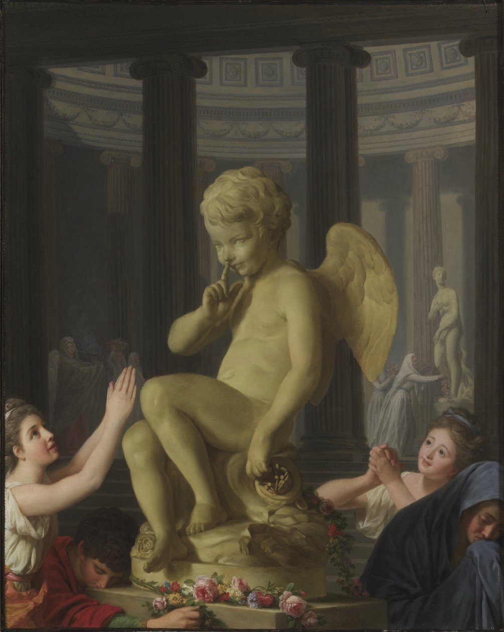Ámor imádata alkotó: Alexander Roslin