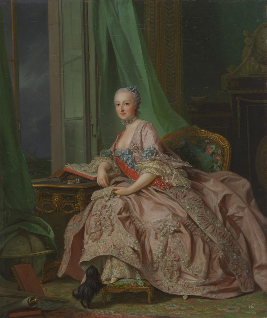 Anasztázia Ivanovna, Hessen-Homburg hercegnője 1700-1755, született Trubetskaya grófnő, 1757 alkotó: Alexander Roslin