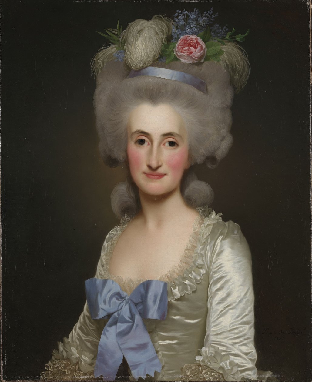 Anne Jacqueline Sophie de Malartie alkotó: Alexander Roslin