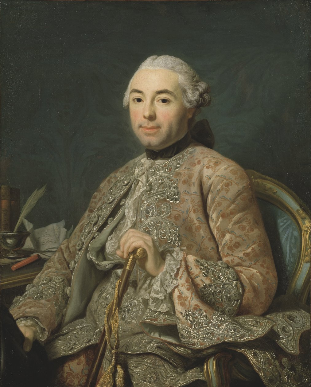 Neubourg-Cromière báró, 1756 körül alkotó: Alexander Roslin