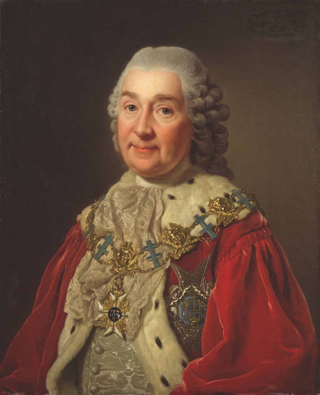 Carl Fredrik Scheffer (1715–1786), gróf és államtanácsos, 1775 alkotó: Alexander Roslin