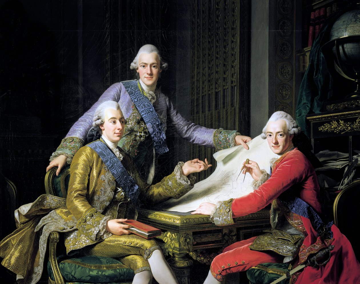 III. Svéd Gusztáv (Stockholm alkotó: Alexander Roslin