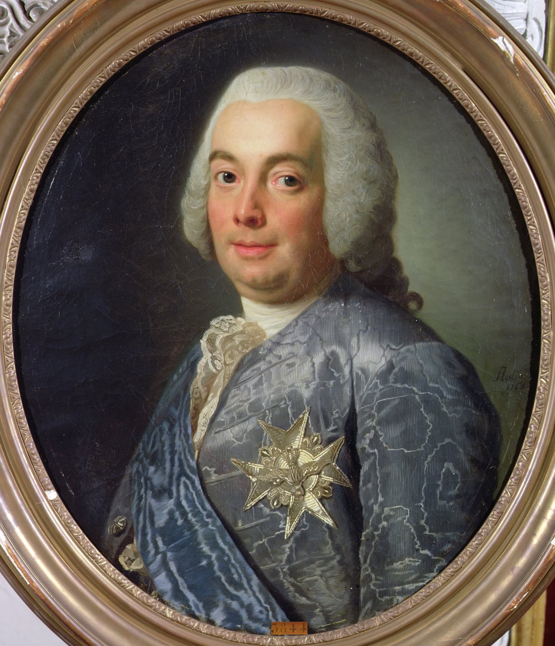 Henri-Léonard Bertin (1720-1792), Bourdeille grófja, pénzügyi vezérigazgató alkotó: Alexander Roslin