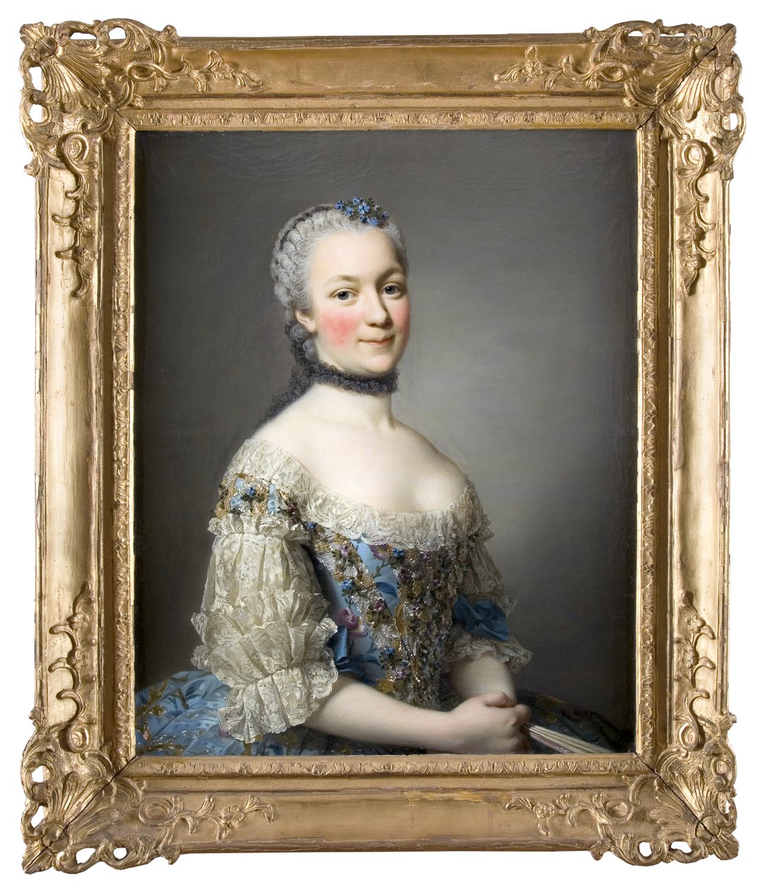 Portré, nő alkotó: Alexander Roslin
