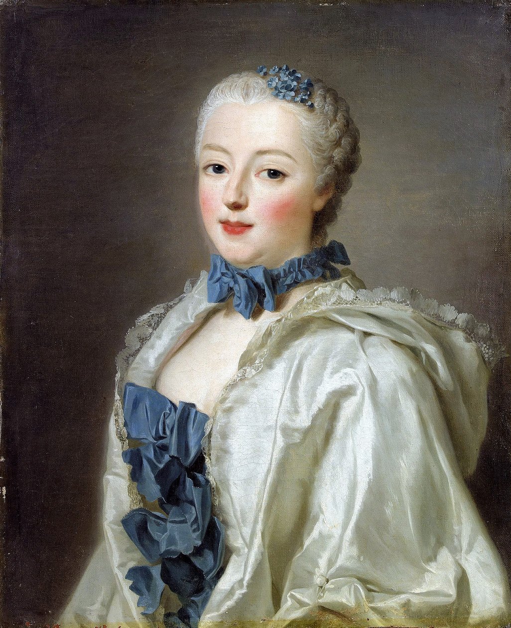 Farncoise Marguerite de Sévigné, Grignan grófnőjének portréja (1646-1705) alkotó: Alexander Roslin