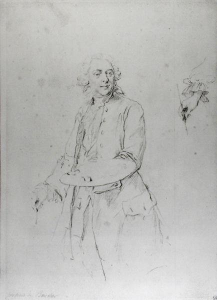 Francois Boucher (1703-70) portréja alkotó: Alexander Roslin