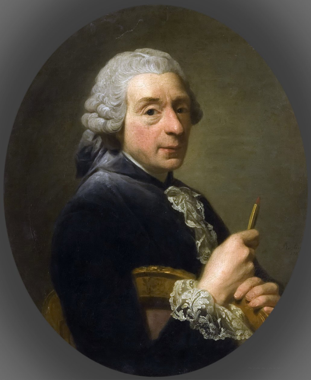 Francois Boucher portréja 1703-1770 alkotó: Alexander Roslin