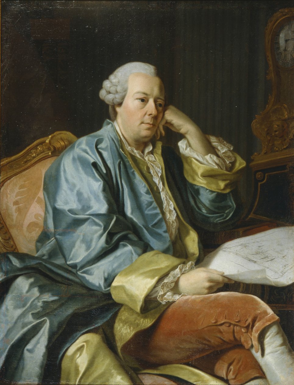 Ivan Ivanovics Betskoj portréja 1704-1795, 1770-es évek alkotó: Alexander Roslin