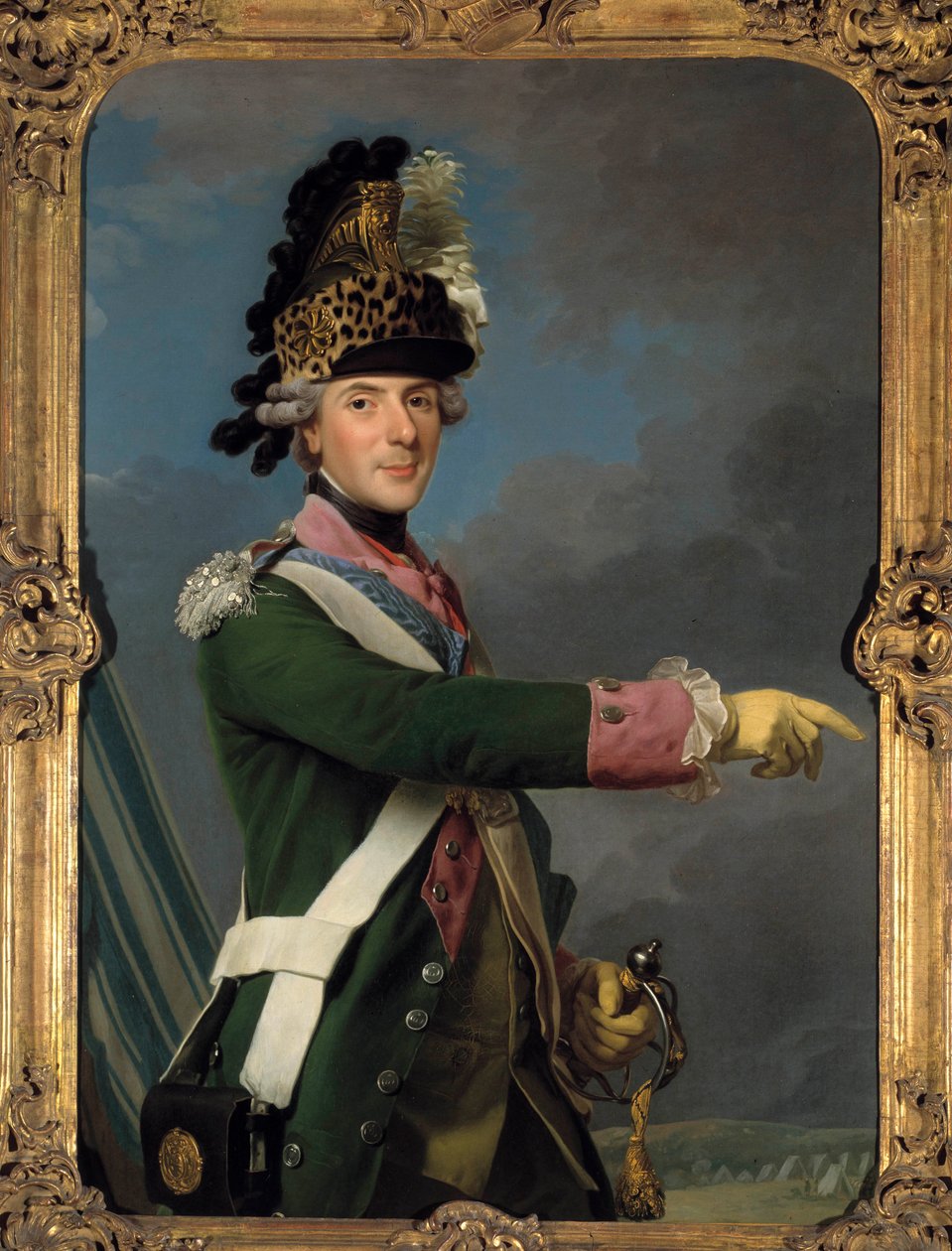 Louis de France (1729-1765) delfin portréja, XV. Lajos fia Alexandre Roslin (1718-1793) festménye alkotó: Alexander Roslin