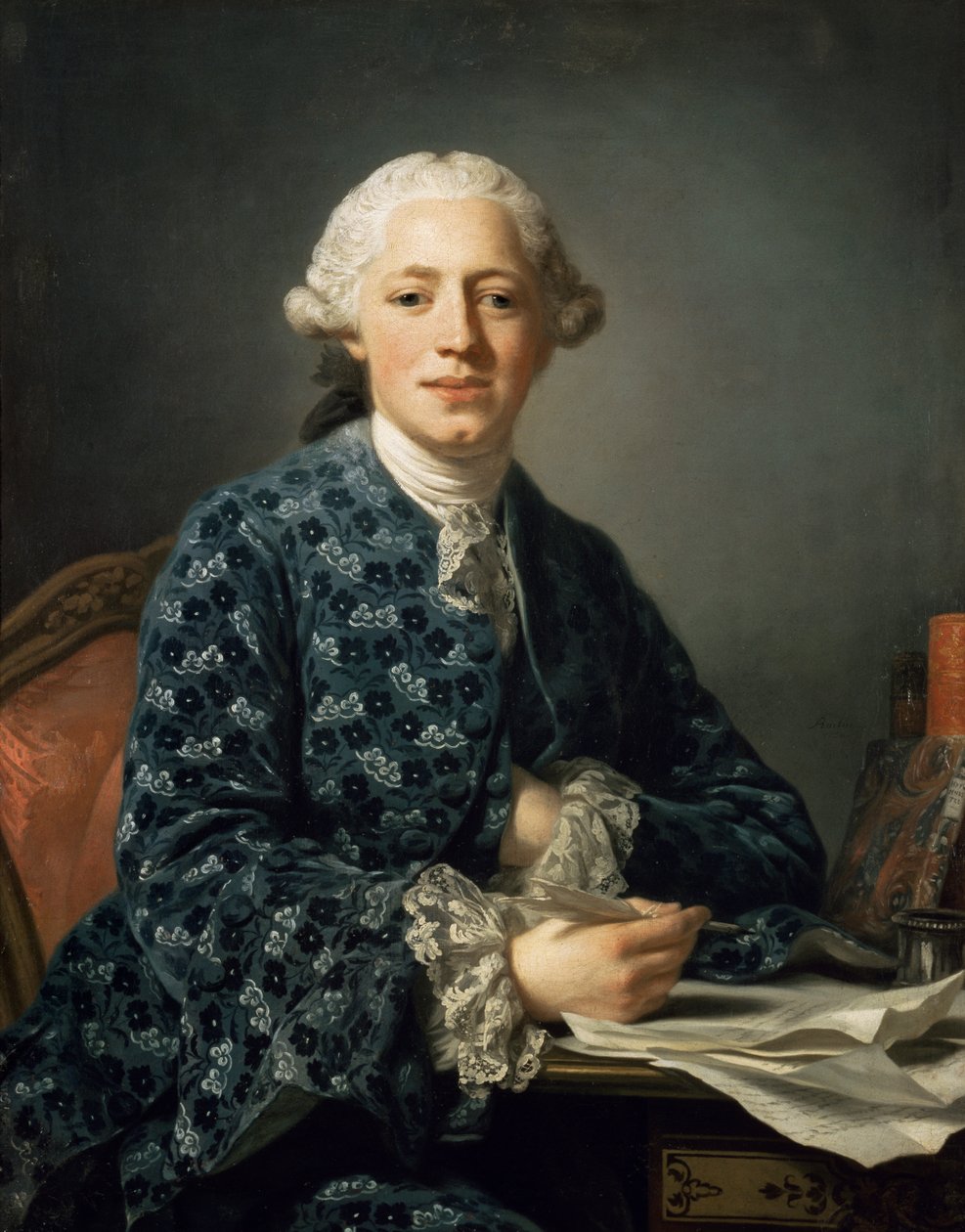 Thure Leonard Klinckowström portréja 1735-1821, 1758. alkotó: Alexander Roslin