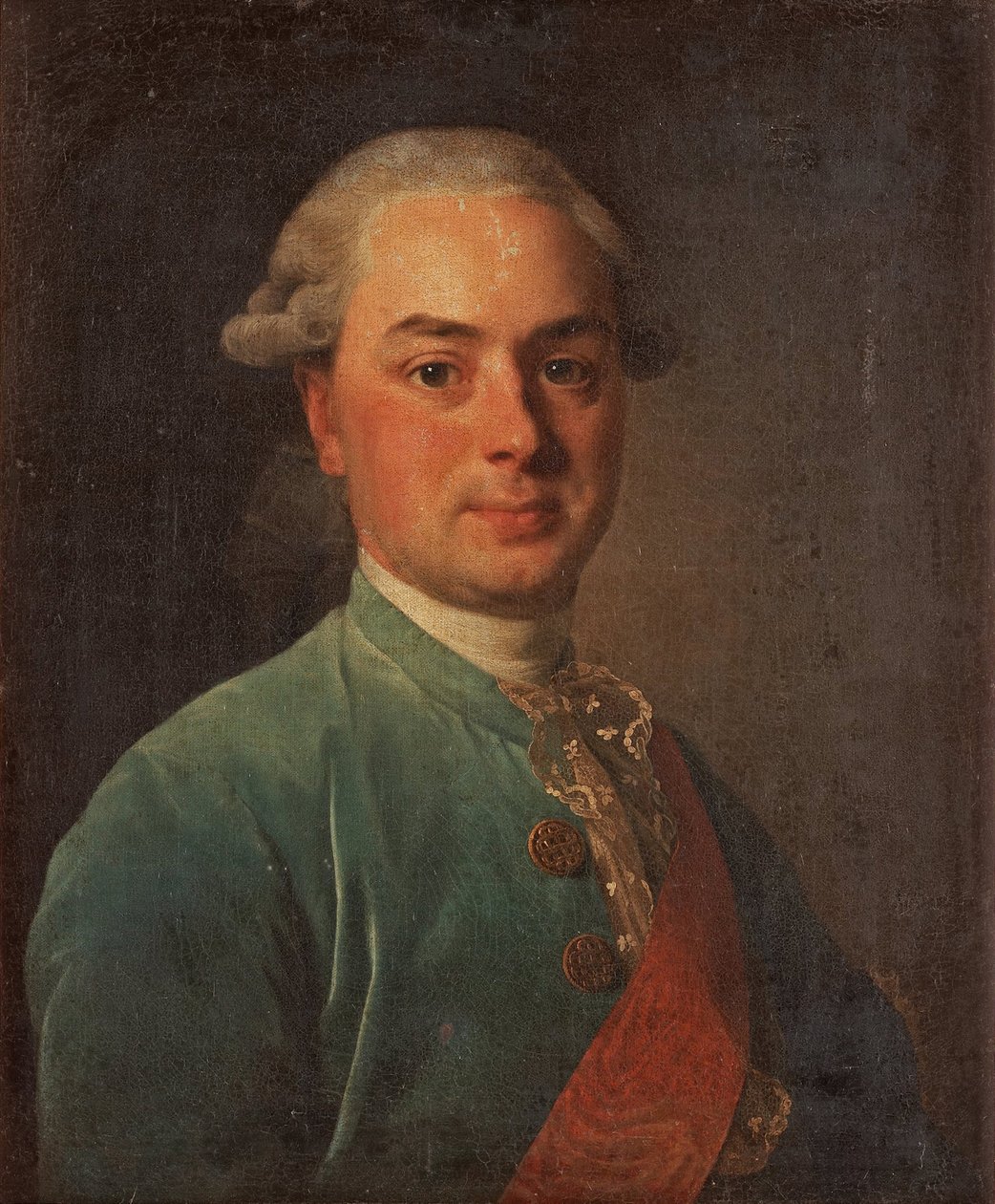 Ivan Ivanovics Shuvalov gróf portréja 1727-1797, 1776 alkotó: Alexander Roslin