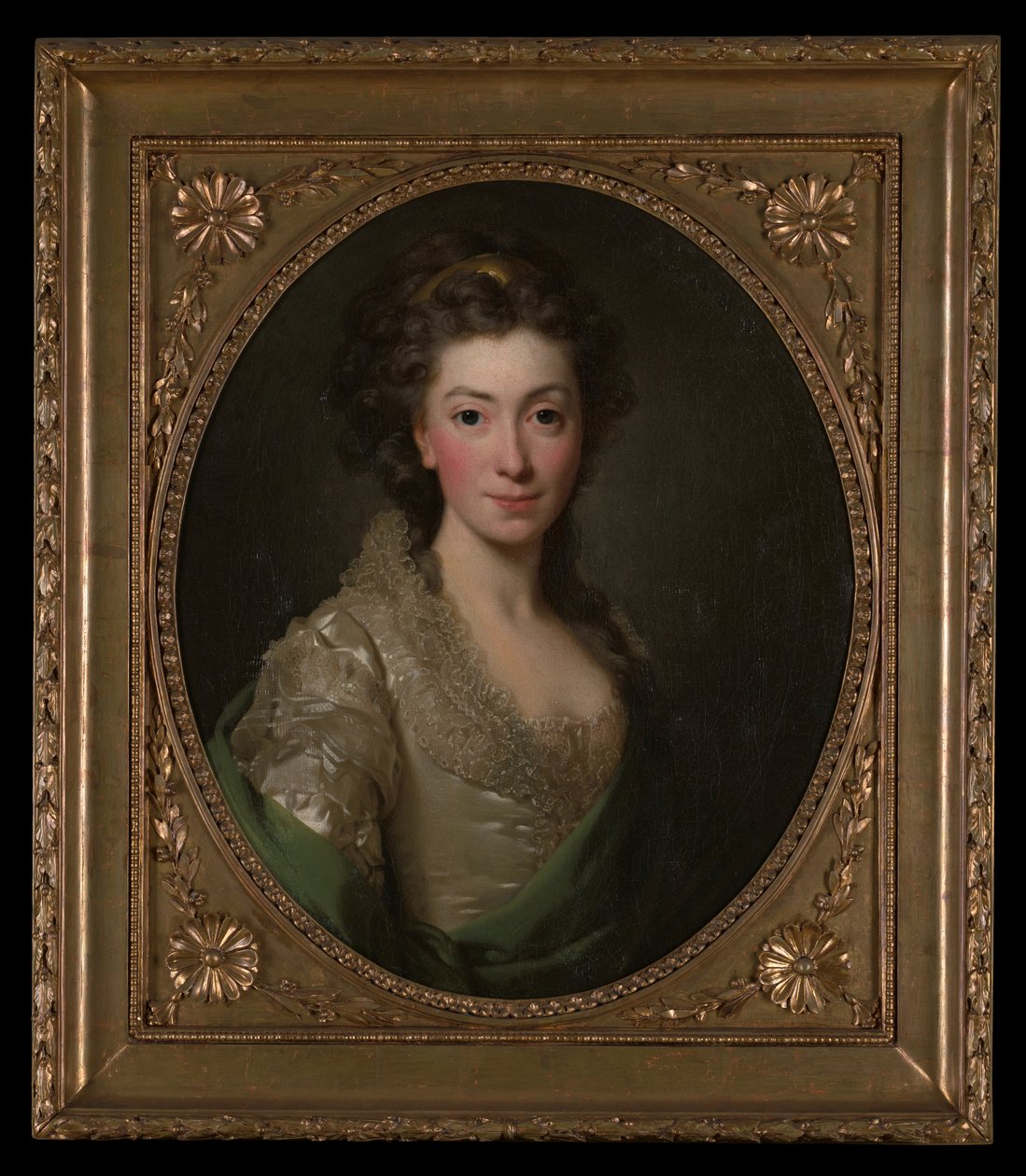 Izabela Czartoryska, született Fleming portréja (1746-1835) alkotó: Alexander Roslin