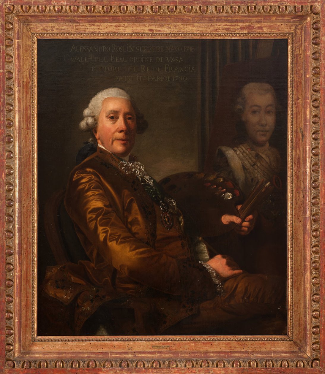 Önarckép alkotó: Alexander Roslin