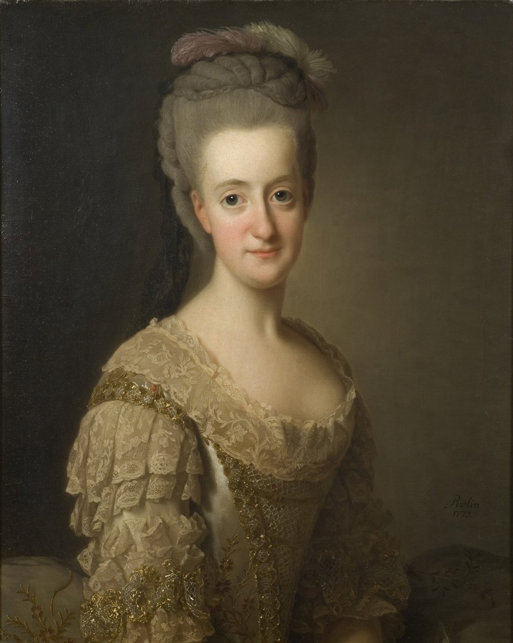 Sofia Albertina, svéd hercegnő alkotó: Alexander Roslin