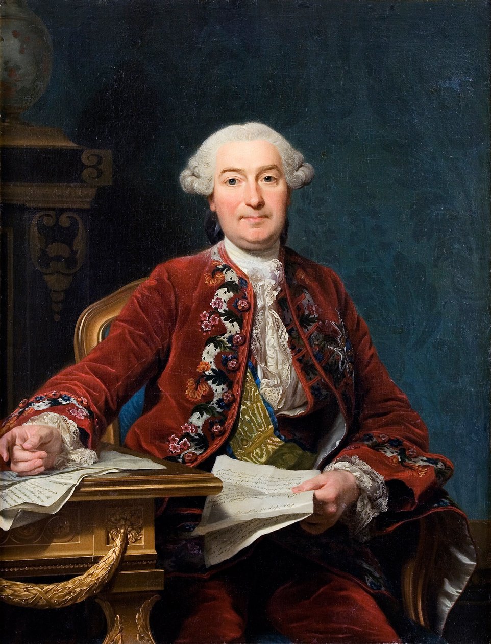 Ulrik Scheffer (1716 - 99) alkotó: Alexander Roslin