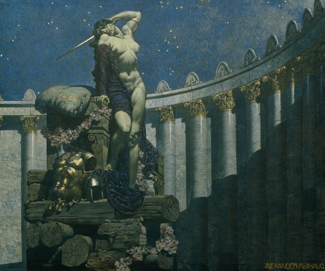 Dido a kockán, 1935. alkotó: Alexander Rothaug