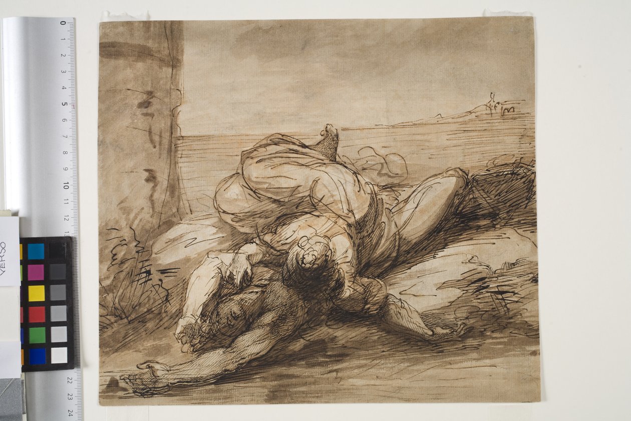Hős és Leander alkotó: Alexander Runciman