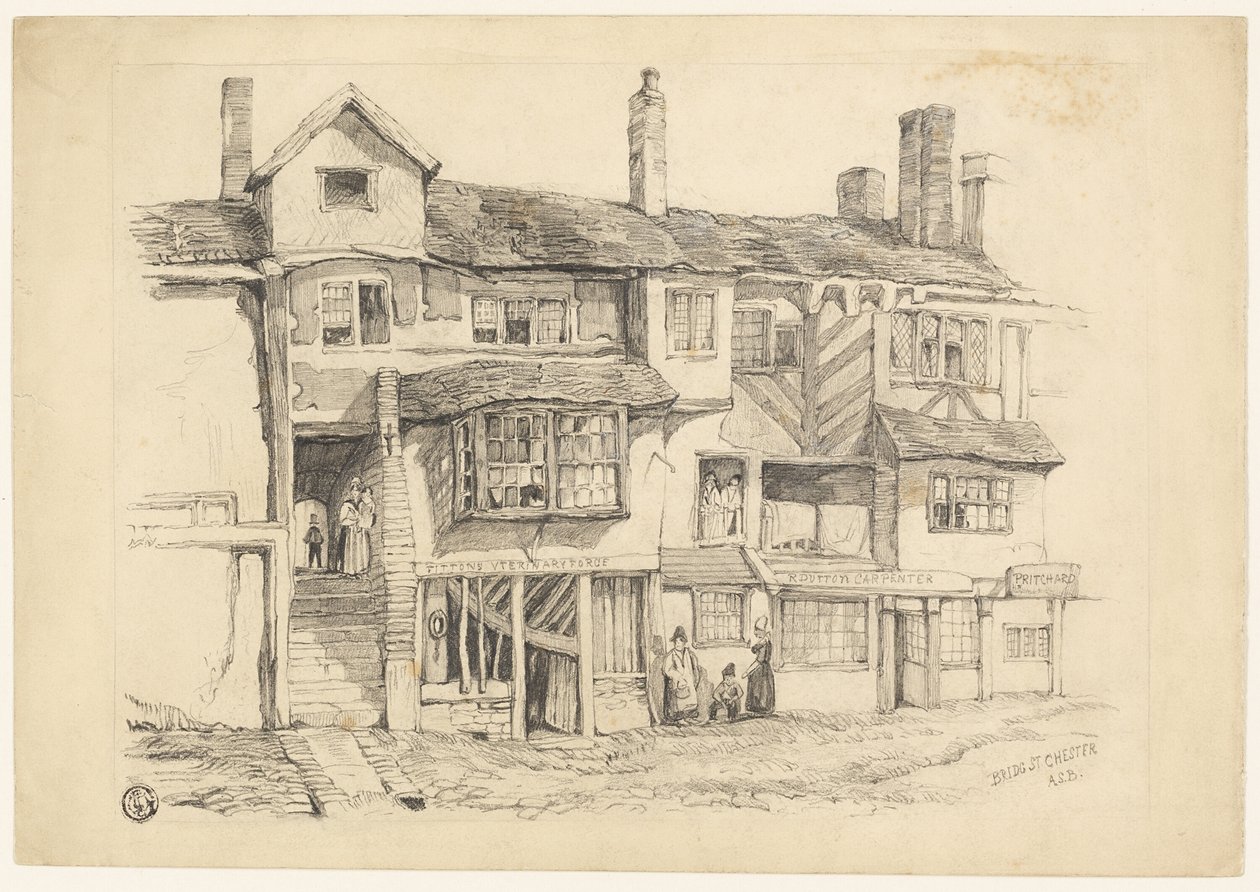 Bridge St. Chester alkotó: Alexander Stuart Boyd
